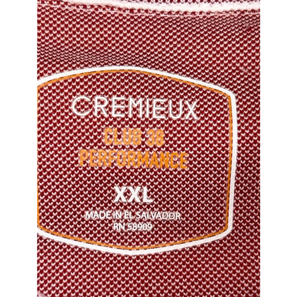 Men’s Cremiuex XXL quarter button down performance shirt GUC Club 38 - Picture 4 of 7